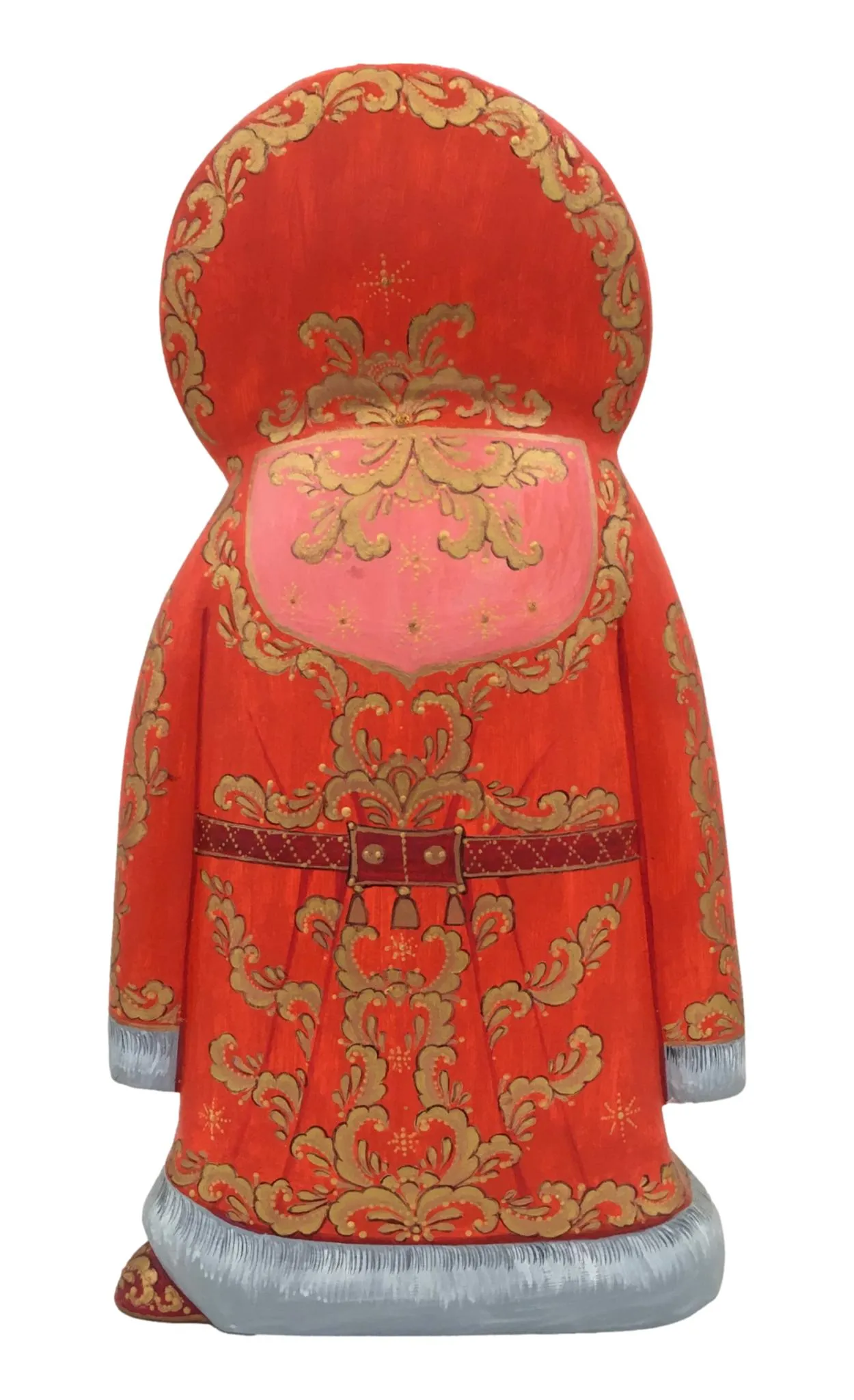 Traditional Russian Santa in Pink