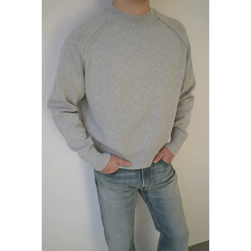 Tricolor Cashmere Blend Sweater