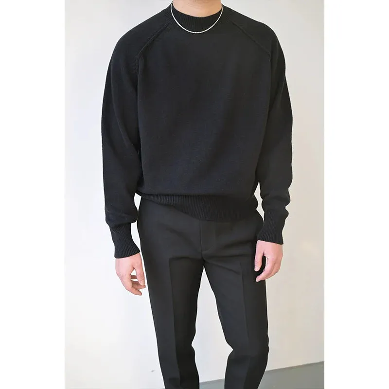 Tricolor Cashmere Blend Sweater