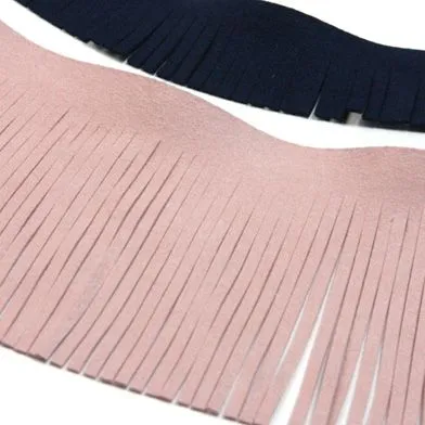 Ultrasuede Fringe (Exactlly 3mm) #49 Charcoal