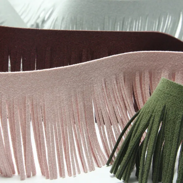 Ultrasuede Fringe (Exactly 2mm) #49 Charcoal