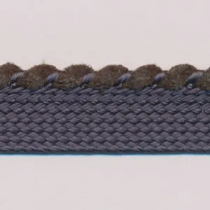 Ultrasuede Piping #105 Steel Black