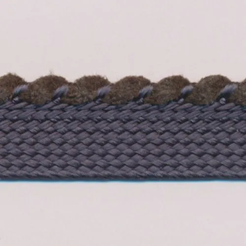 Ultrasuede Piping #105 Steel Black