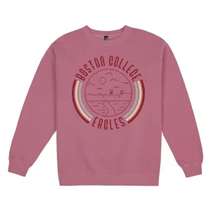 USCAPE Boston College '90s Flyer Fleece Crewneck, Maroon