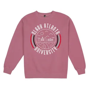 USCAPE Clark Atlanta University '90s Flyer Fleece Crewneck, Maroon