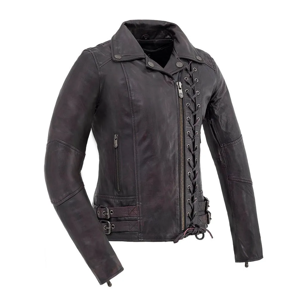 Velocity- Women's Motorcycle Leather Jacket