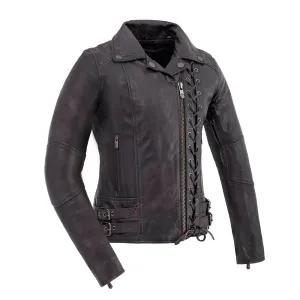 Velocity- Women's Motorcycle Leather Jacket