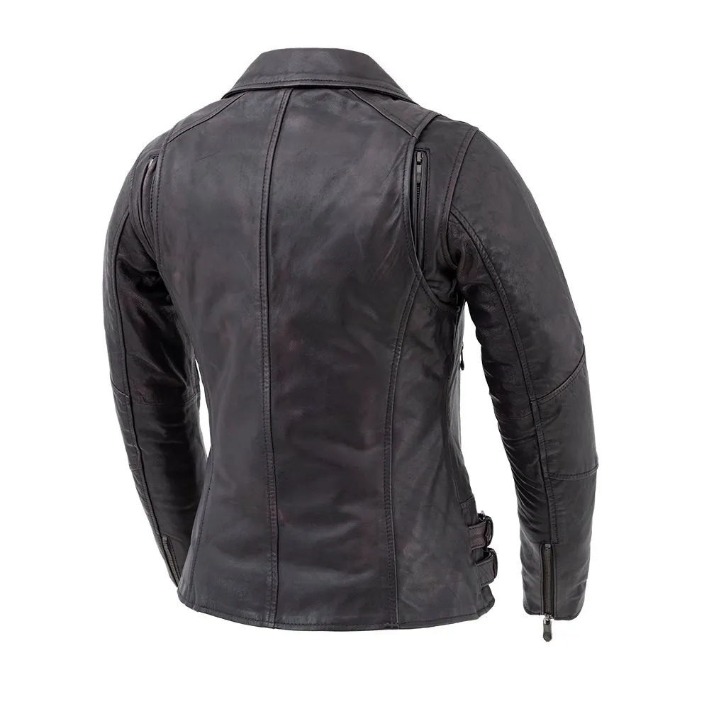 Velocity- Women's Motorcycle Leather Jacket