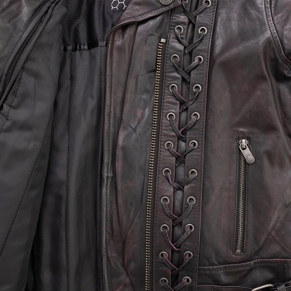 Velocity- Women's Motorcycle Leather Jacket