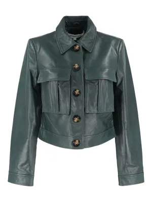 Veronica Beard Monte Jacket in Hunter Green