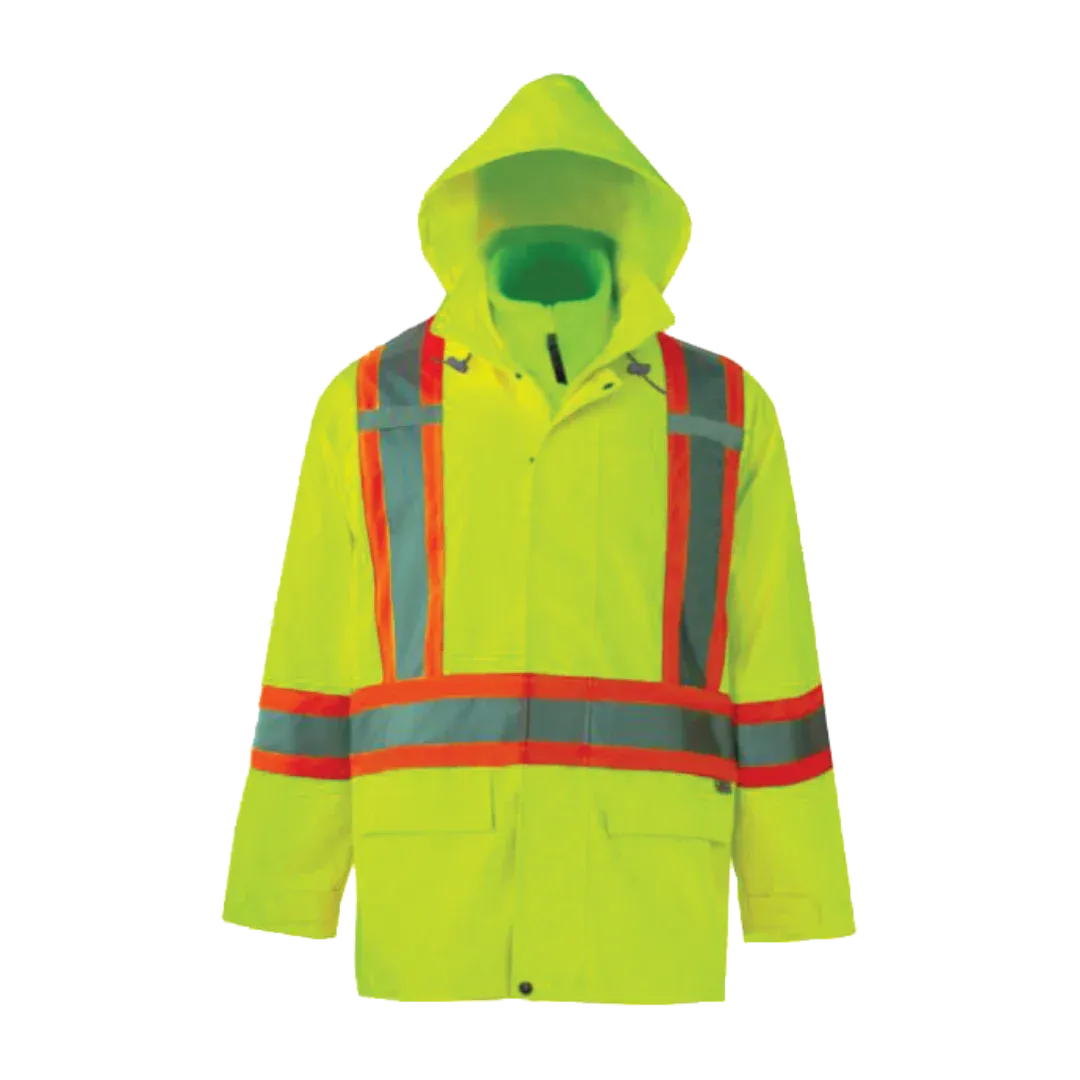 Viking 6400J Journeyman 300D 3-in-1 Safety Jacket with Hood