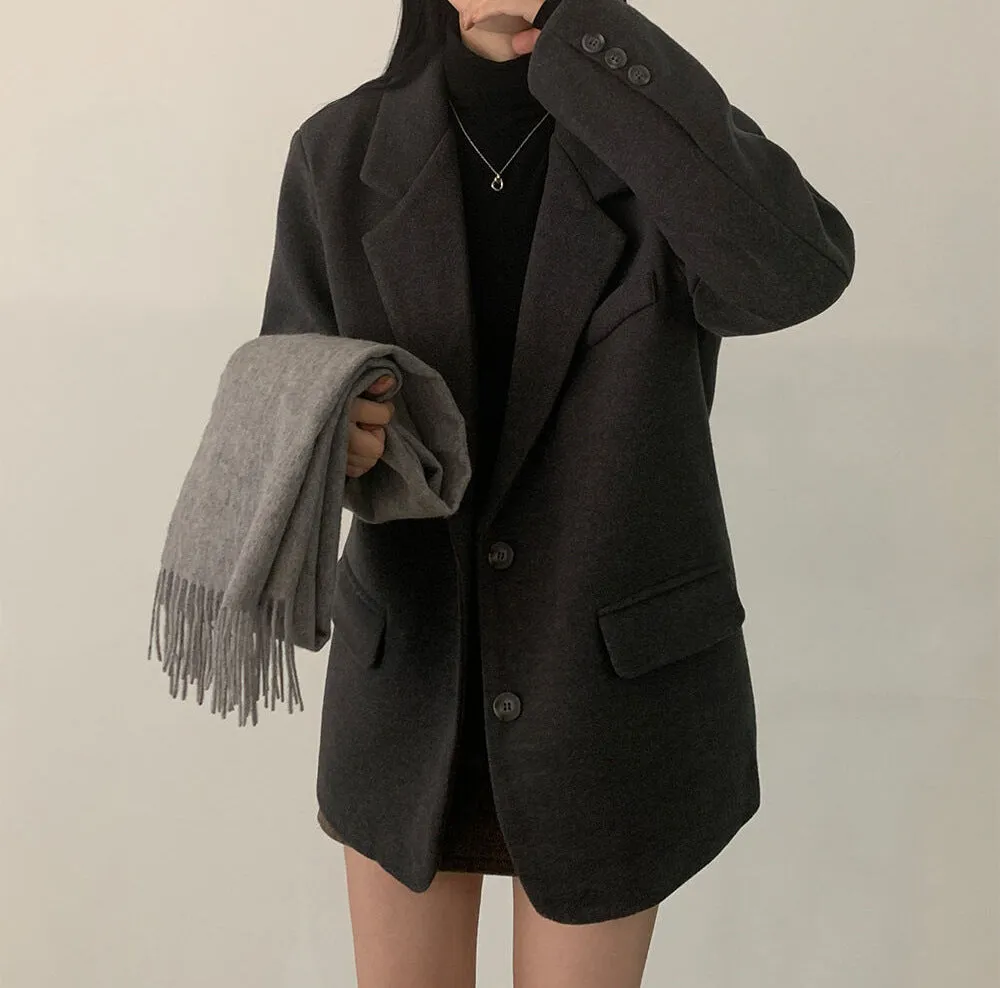 Vintage Woolen Suit Jacket