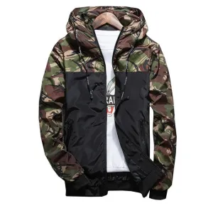 West Louis™ Camouflage Spring Thin Male Camo Jacket
