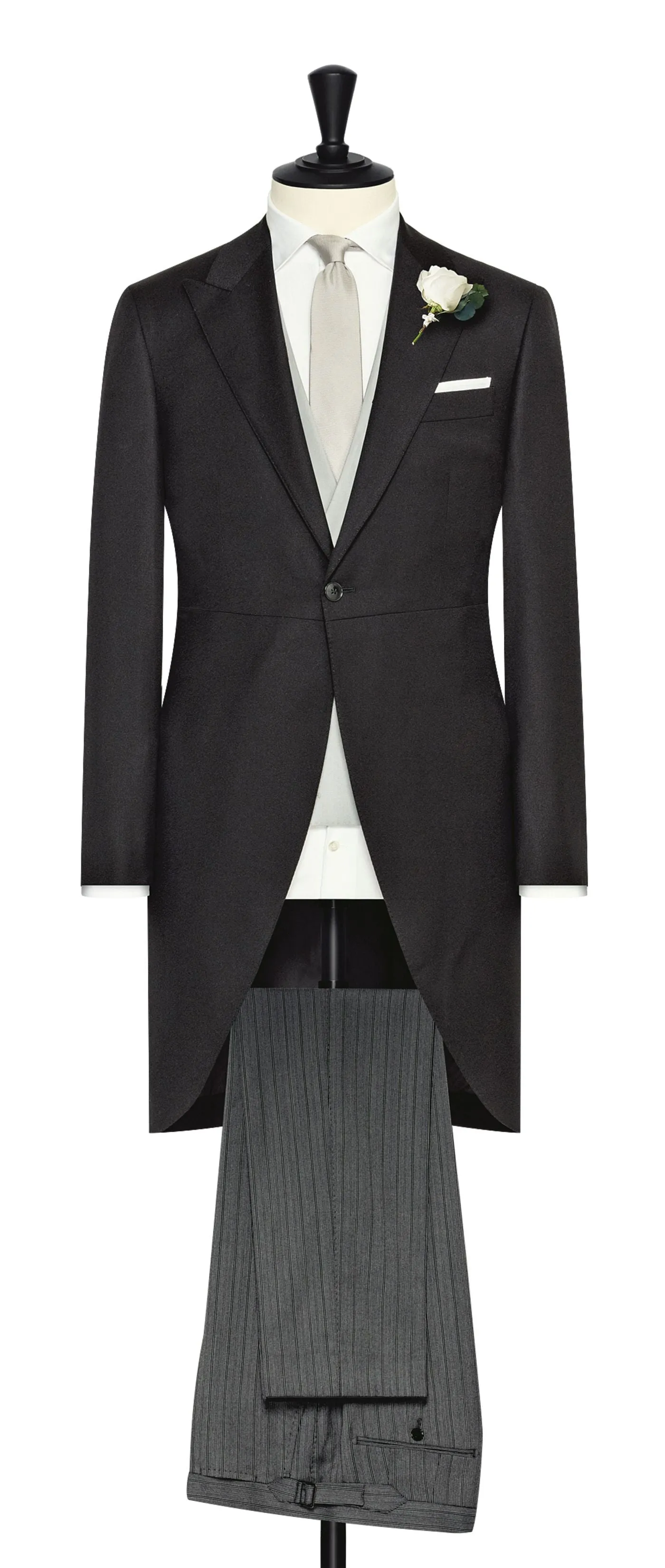 Zignone Black S120 Merino Wool Sablé